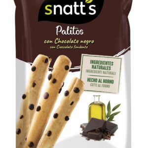 Bolsa Snatt's Palitos con Chocolate Negro Grefusa