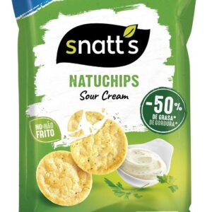 Bolsa Natuchips Snatt's Sour Cream Grefusa