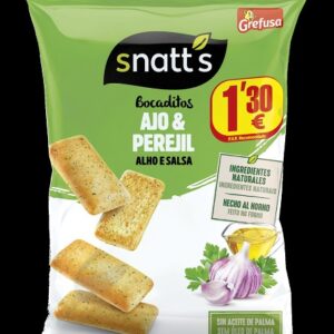 Bolsa Bocaditos Snatt`s Ajo y Perejil Grefusa