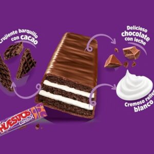 Chocolatina Huesitos Comix Leche