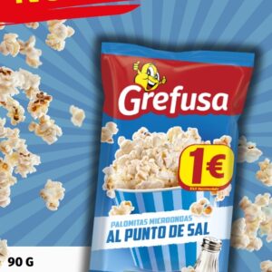 Bolsa Palomitas Microondas Punto Sal Grefusa