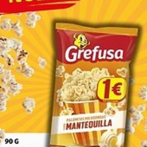 Bolsa Palomitas Microondas Mantequilla Grefusa